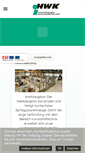 Mobile Screenshot of hwk-gmbh.de